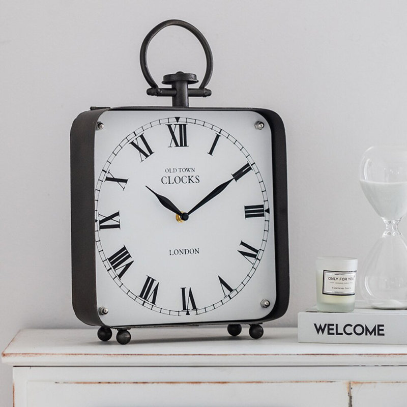Industrial Style Metal Clock