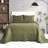 Microfiber Reversible Oversized 3 Piece Coverlet, Bedspread Set-1750834164-1750834152