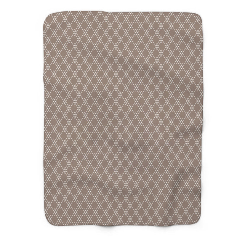 Couverture sherpa rose 1 pièce, L 60 po x L 80 po