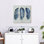 Plumes bleu indigo Kerner II