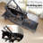Non-Motorized Dog Treadmill with Adjustable Frame and Quick-Stop Brake
