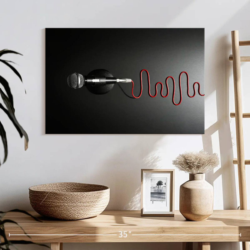 Abarca Wired Microphone, 16" H x 24" W