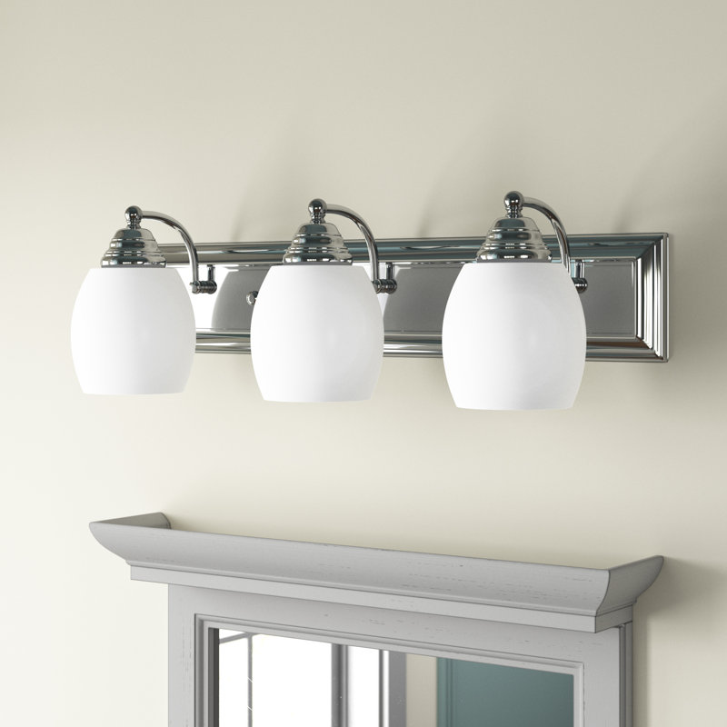 Allston 3 - Light Dimmable Vanity Light, Chrome