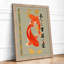Koi in Gold Japandi - Framed Print-2119903156-2119903157