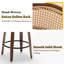 Leeana Swivel Linen Stools-1556025471-1556025466