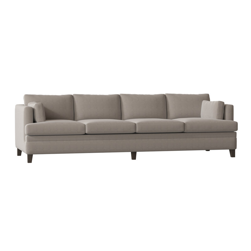 Todd Sofa, Bella Black Performance Velvet, Brown Mahogany