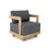 Granada Outdoor Teak Lounge Chair