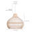 Calpella -Natural and White Rattan Light Pendant-2078343070