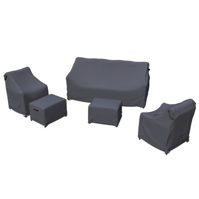 Tuskegee Outdoor Conversation Set Cover For Sofa Seating Group With Cushions