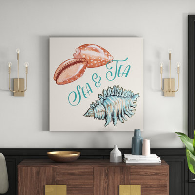 Sea And Tea - Wrapped Canvas Print