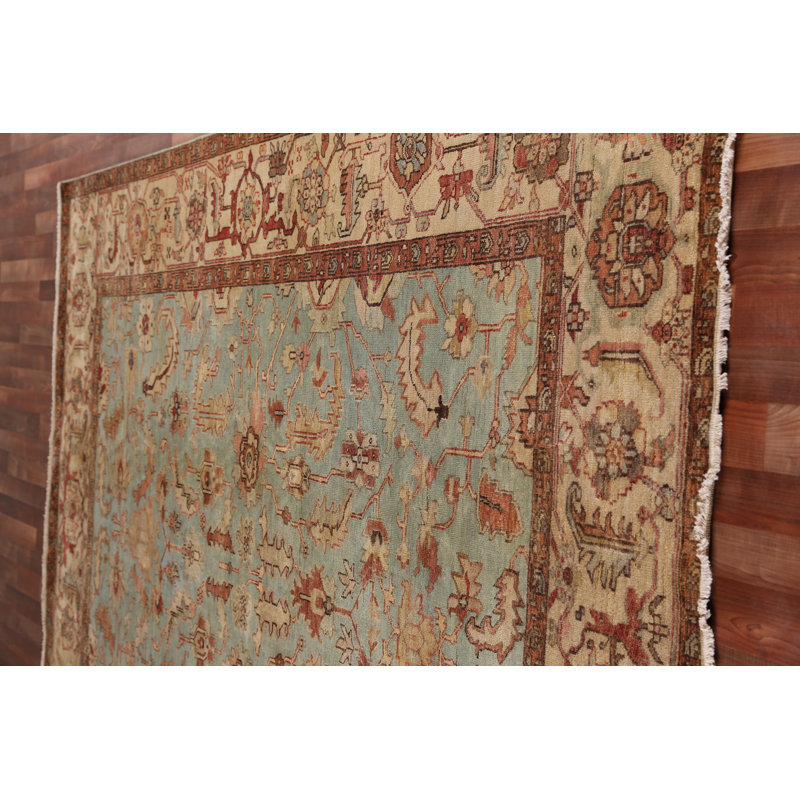 Antique Weave Serapi Wool Oriental Area Rug, Rectangle 9' x 12'