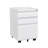 3-Drawer Mobile File Cabinet with Lock, 5 Wheels (2 Brakes + Anti-Tip),Cold Rolled Steel Fully Assembled Metal Filing Cabinet with Pen Tray & Hanging Bar for Home Office, Fits Letter/Legal/A4 Files-130459514