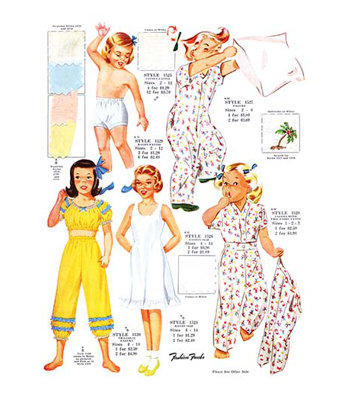 Publicité «Nuit pour petites filles»