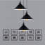 3-Light Cone Pendant Light – Industrial Kitchen Island Ceiling Fixture with Adjustable Height & E27 Bulbs-1511630505-1511630553