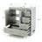 30" Blue Grey Bathroom Vanity With Ceramic Sink - Soft-Close Drawers, Solid Wood Frame, Multi-Organizer Storage ,76X47x85cm-1711662829