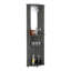 Bar d'angle, support, porte en verre-240674194