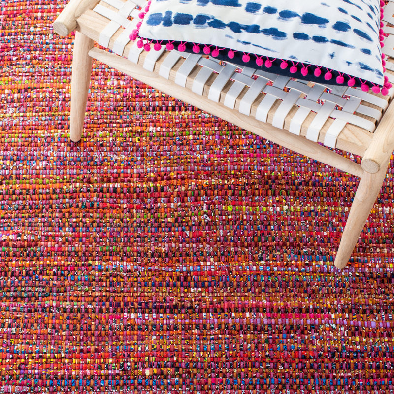 Hammd Hand Tufted Cotton Rug, Rectangle 8' x 10'