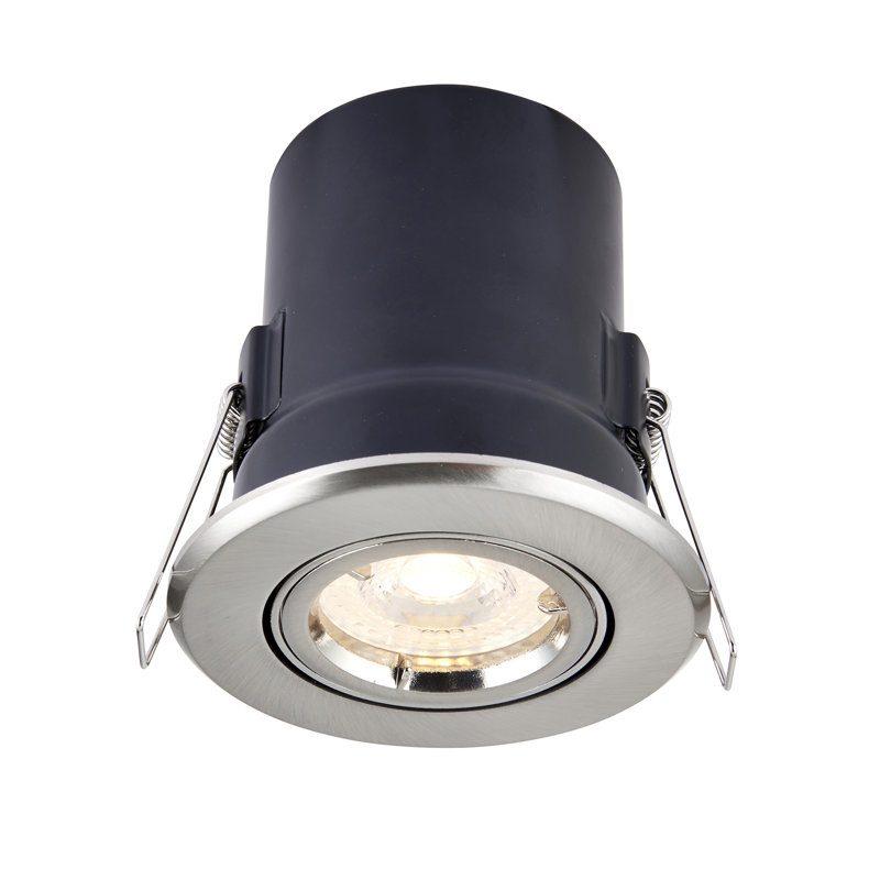 Curtsinger 10cm Recessed Lighting Kit, Satin Nickel