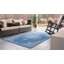 Tapis intérieur / extérieur bleu / gris Cowhill-248663594
