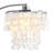 Beckum 90" 3-Lights Novelty Arched Glam Nature Shell Tree Floor Lamp-1545205744