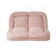 Canapé-lit double convertible pliable, rose-1780270085