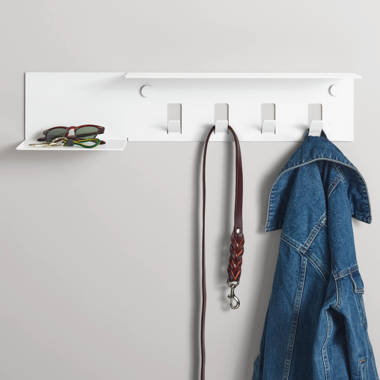 Hall Pass Wall Mounted Coat Rack with Hooks