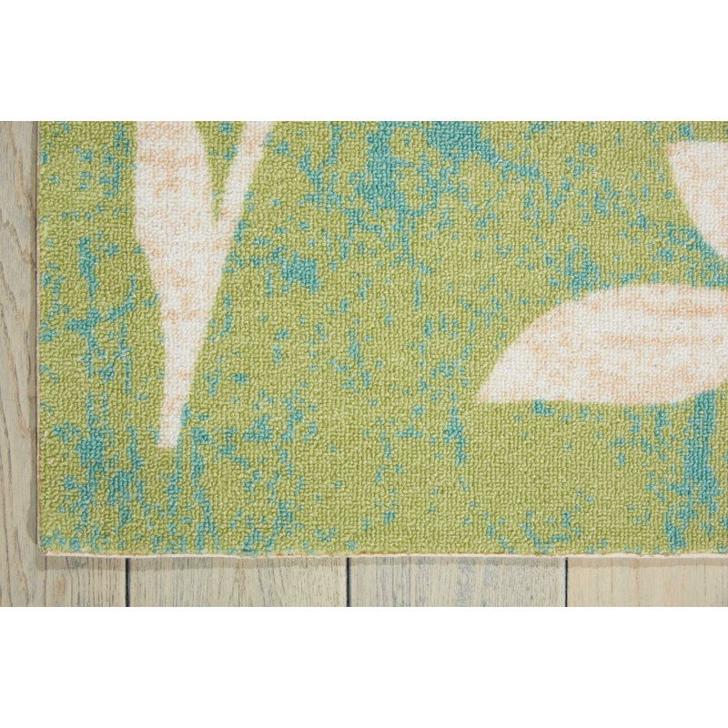 Adamov Floral Indoor Rug, Rectangle 10' x 13'