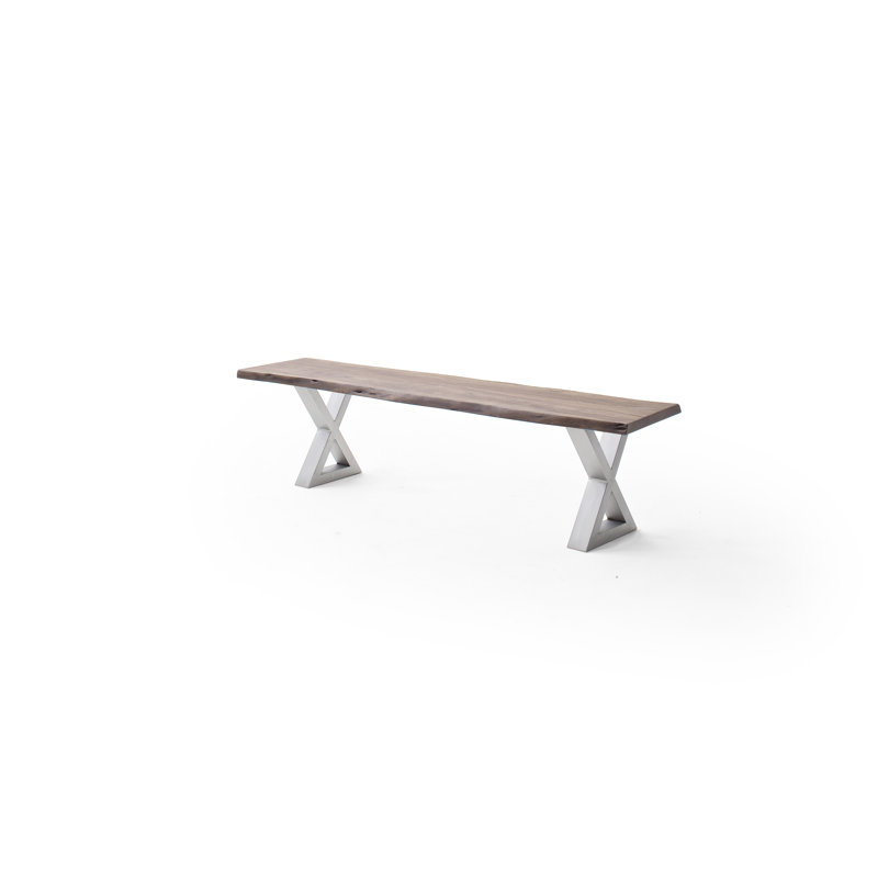 Meza Stainless Steel Bench