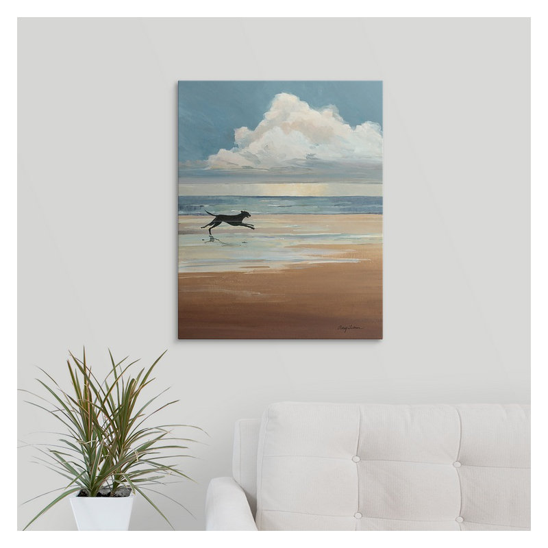 «Low Tide» Butters, reproduction d'art, H 30 po x l 24 po x P 1,5 po, Toile