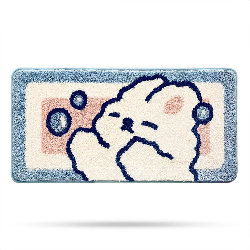 Non-Slip Rectangle Bath Mat