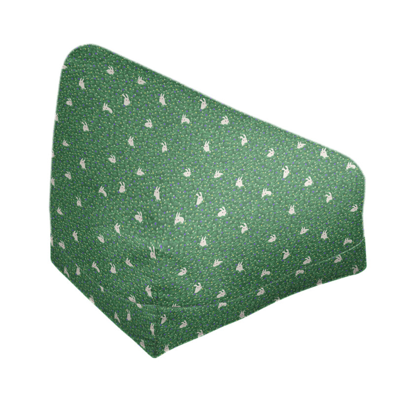 Petite chaise à sacs à billes & Leffel, Pas de bourre, Vert, H 86 po x l 2 po x P 43 po