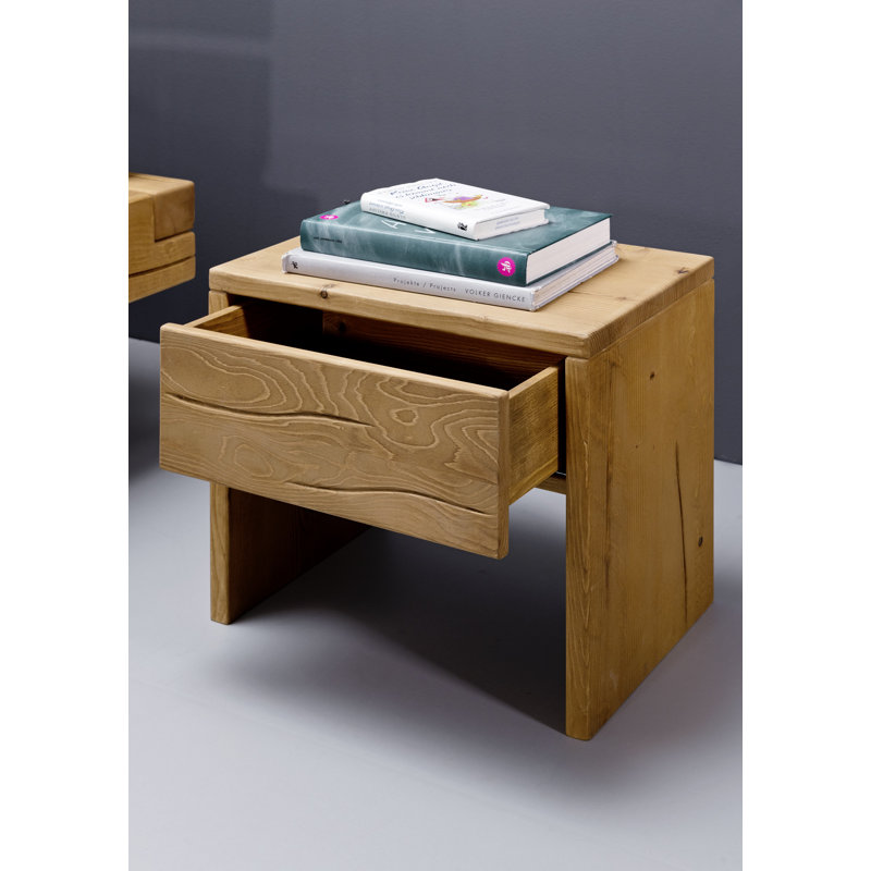 Alvis 1 Drawer Bedside Table