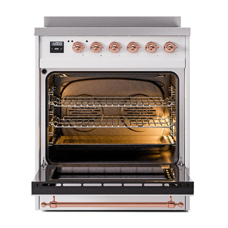 ILVE Nostalgie II 30 in Induction Range, RAL/Copper