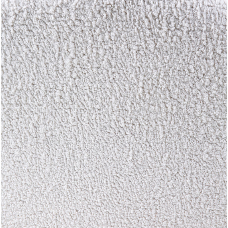 White Wingback Chair - Comfortable Seat And Back Elegant Soft Construction