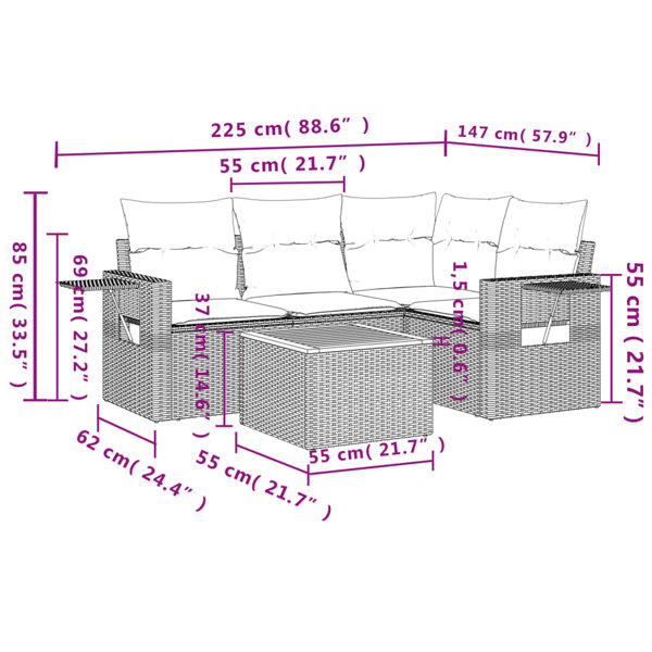 Dimensions du produit