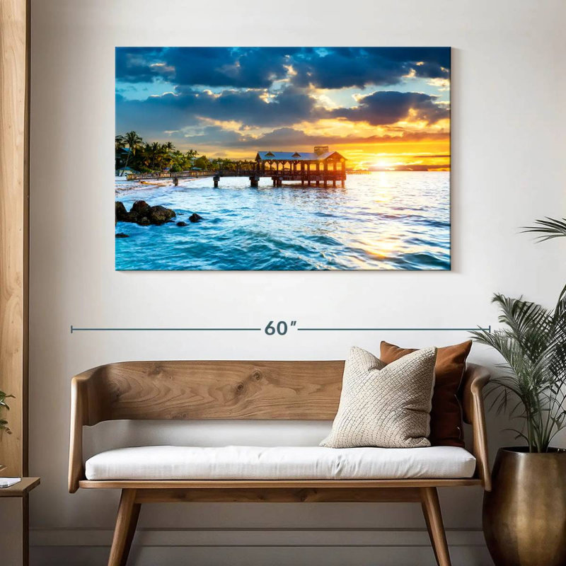 Pavillon de jardin Key West Beach, H 32 po x l 48 po