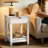 Maryamawit Modern End Table with USB Charging Station & Storage – 22.8" Small Nightstand Side Table for Living Room & Bedroom-554214673
