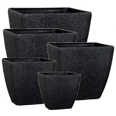 Ensemble de pots à fleurs 5 pièces