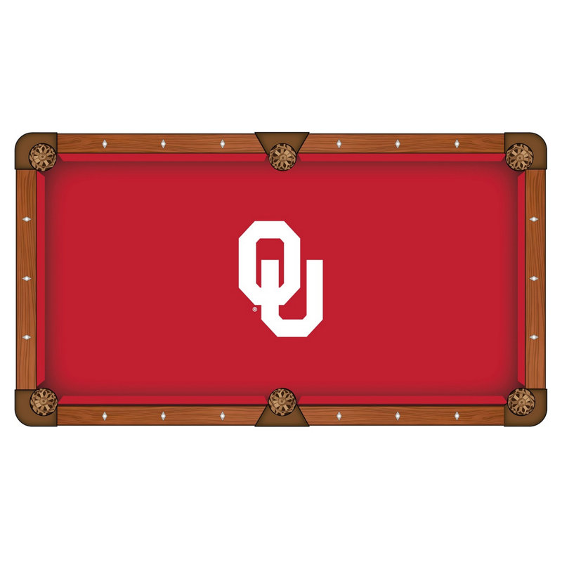 Feutre pour table de billard NCAA, 108 po, Oklahoma