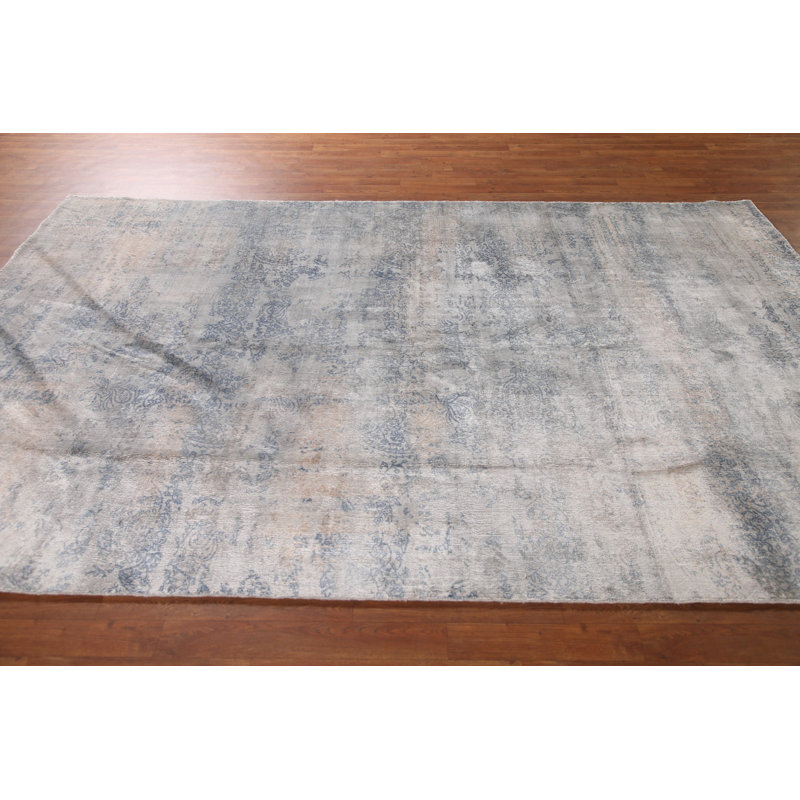 Tapis moderne à motif abstrait All-Over 7 x 10