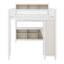 Lit mezzanine compact en métal avec garde-robe, bureau en L, cubes de rangement et tablettes de présentation-1575777027
