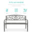 Banc de jardin en acier pour l'extérieur-1047385535