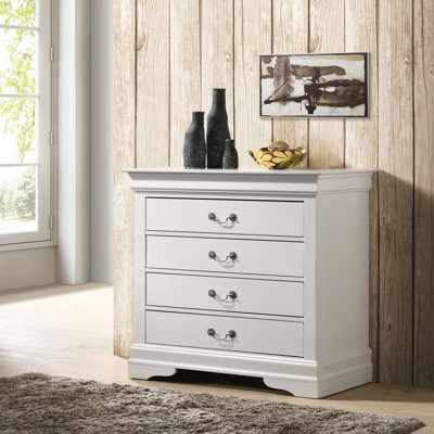 Commode 4 tiroirs Louis Phillipe G3190-BC
