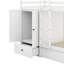 Lit superposé simple avec garde-robe Kadden Kids-1870327847