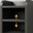 Narrow Corner Bathroom Floor Storage Cabinet with Drawer, Door, Adjustable Shelf