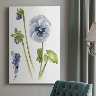 «Pansy Study I», impression sur toile tendue
