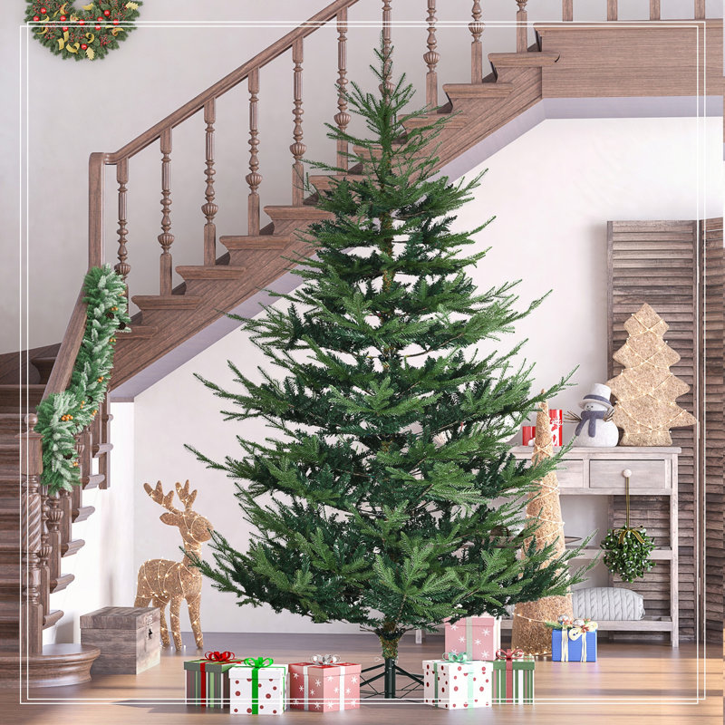 Arbre de Noël artificiel 7,5 pieds, H 7,4 po