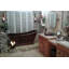 67" Hammered Copper Canoa Single Slipper Bathtub