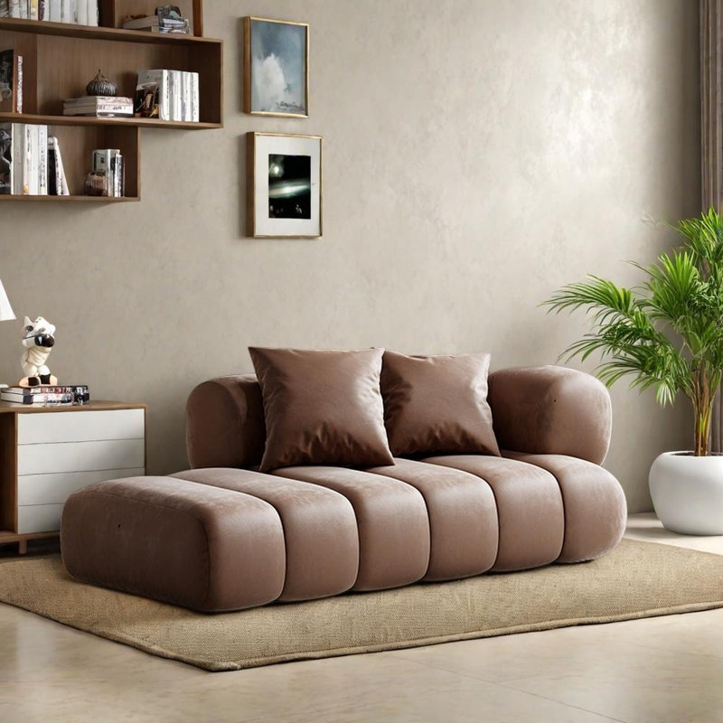 Chaise Creative en bois massif, Orienté à droite, Brun