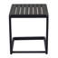 Monzell Rectangular Metal Outdoor Side Table , 40cm cm W 40cm cm D-324525722